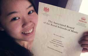 ABRSM certificate